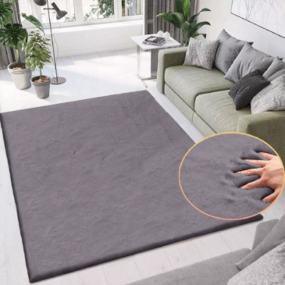 Shaggy Rug Soft Thick Large Anti Slip Fluffy Rugs For Living Room Bedroom Kitchen Luxury Modern Floor Carpet Indoor Outdoor