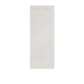 Shaker 2 Panel White Primed Panel Door 1981 x 838mm
