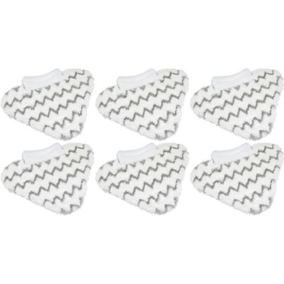 Shark Compatible Lift-Away Pro Steam Mop Microfiber Pad Cloth Pack of 6 by Ufixt
