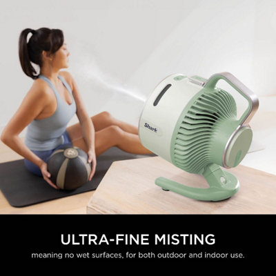 Shark FlexBreeze HydroGo Cooling Fan Lime Green FA050UKGN