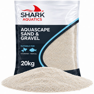 Shark Sand Plain River Aquarium Sand 20kg