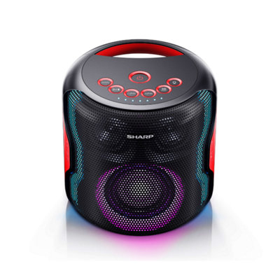 SHARP 130W Indoor/Outdoor Waterproof Portable Party speaker