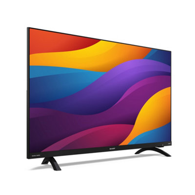 Sharp 32" Frameless LED Smart Android TV with Built-In Harman Kardon Speakers