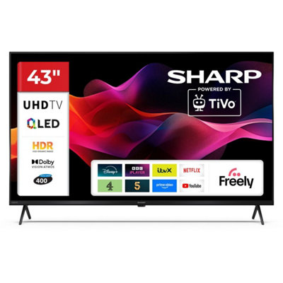 SHARP 43HM5245KB 43 Inch 4K UHD Quantum Dot TiVo Smart TV