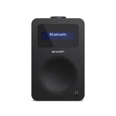 SHARP DR-430(BK) Tokyo Digital Radio DAB+/DAB and FM Radio with ...