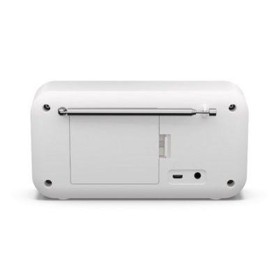 SHARP DR-P420(WH) Tokyo Portable Radio DAB/DAB+/FM - Snowy White - 3