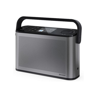 SHARP DR-P540(GY) OSAKA Stereo Portable Digital Radio - Grey