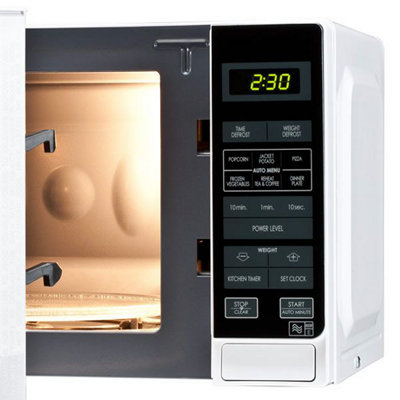 Sharp R272WM 20 Litre Solo Microwave - White