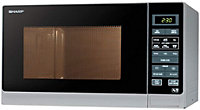 Sharp R372SLM Solo Touch Control Microwave, 25 Litre capacity