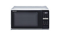 Sharp RS172TSUK Digital Microwave 17L Silver