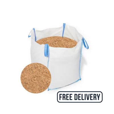 Sharp Sand 800kg Bulk Bag (x3 Bags) | DIY at B&Q