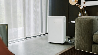 SHARP UD-P16U-W Portable Dehumidifier 16L - 8