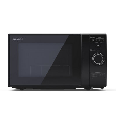 Sharp YCGG02UB 20L 700W Microwave With Defrost Function Black DIY