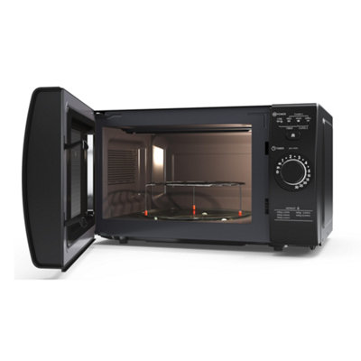 Sharp YC-GG02U-B 20L 700W Microwave With Defrost Function - Black