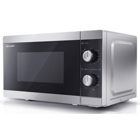 Sharp YC-MG01U-S 20L 800W Microwave with 1000W Grill