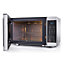 Sharp YC-MG81U-S Silver 28L 900W Microwave with 1100W Grill and Touch Control
