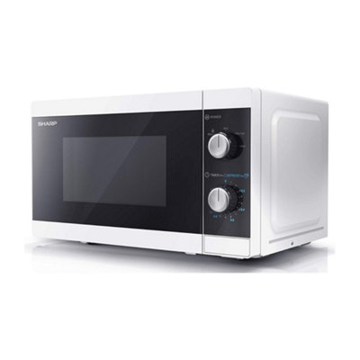 SHARP YCMS01US 800W Solo Microwave Oven With 20 L Capacity, Power