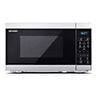 Sharp YC-MS02U-S Microwave Silver 800W with 11 Power Levels & 8 Preset Cooking Options