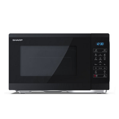 Sharp YC-MS252AU-B 25L Litre 900W Digital Touch Control Microwave - Black