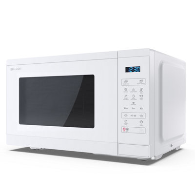 Sharp YC-MS252AU-C 25L Microwave 900W Digital Touch Control - Crystal White