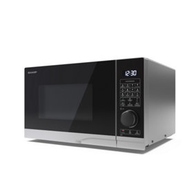 Sharp YC-PC254AU-S 25L 900W Microwave Oven with Grill and Convection - Black