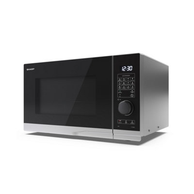 Sharp YC-QG234AU-B 23L 900W Microwave Oven with 1000W Grill Function -  Black