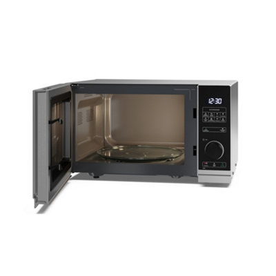 Sharp YC-PS234AU-S 23L 900W Microwave Oven with 8 Automatic Programs - Silver