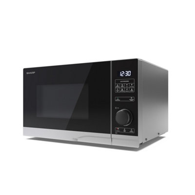 Sharp YC-PS254AU-S 25L 900W Microwave Oven with 8 Automatic Programs - Silver