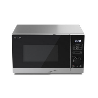 Sharp YC-PS254AU-S 25L 900W Microwave Oven with 8 Automatic Programs - Silver