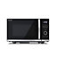 Sharp YC-QS254AU-B 25L 900W Flatbed Microwave Oven with ECO Function - Black