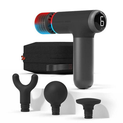 Sharper Image Percussion Pro+ Hot & Cold Compact Massager Heat 46 C ...