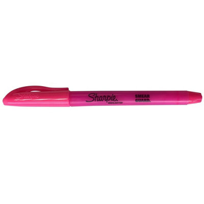 Sharpie Accent Pocket Highlighters - Pink Chisel Tip Quick Dry Markers ...