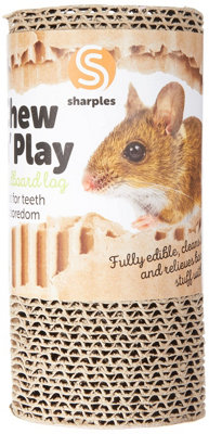 Sharples Chew N Play Cardboard Log