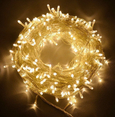 Shatchi 20 LED Warm White Battery Operated Fairy Lights -Christmas, Wedding & Party Decorations