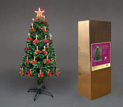 4ft fibre deals optic christmas tree