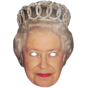SHATCHI 5Pcs Royal Family Queen Face Mask Kings Coronation Supplies Masks UK Hen Night Stag Parties Fancy Dress