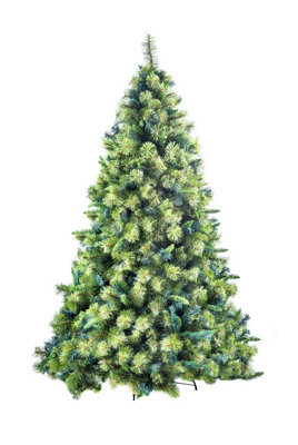 SHATCHI 7Ft Pre-Lit Kentucky Pine Luxurious Artificial Green Christmas Tree Price Comparisons | Compare The Build