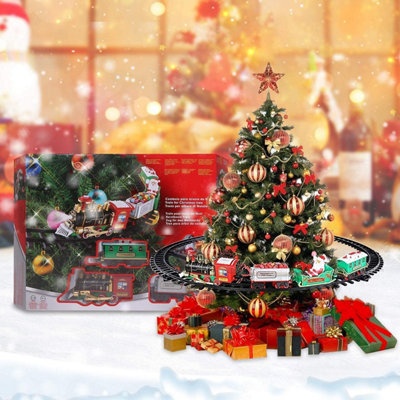 Around the christmas tree train set on sale