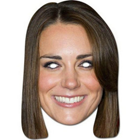 SHATCHI Kate Middleton Face Mask Royal Family Celebrity Fancy Dress Party Accessories,10pcs