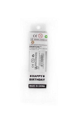Shatchi Number Candle Pink 0 Candle Birthday Anniversary Party Cake Decorations Topper - 7