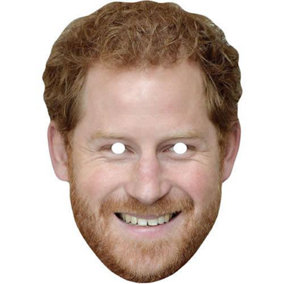 SHATCHI Prince Harry Face Mask England Royal Family Celebrity Birthday Street Party