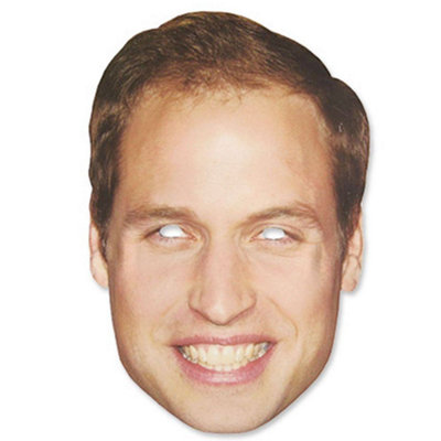 SHATCHI Prince William Face Mask Celebrity Stag Hen Night Party Fancy Dress Accessories Price Comparisons | Compare The Build