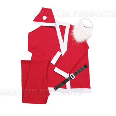 Santa claus dress hot sale for men