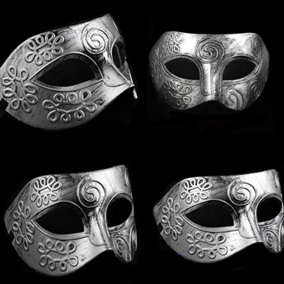 Shatchi Venetian Masquerade Lace Mask Carnival Eye Masks Halloween Ball Party Prom Carnival For Man Ladies Fancy Dress