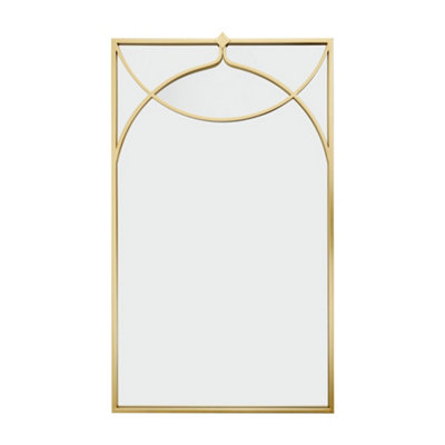 Shatterproof Metal Decorative Wall Mounted Mirror