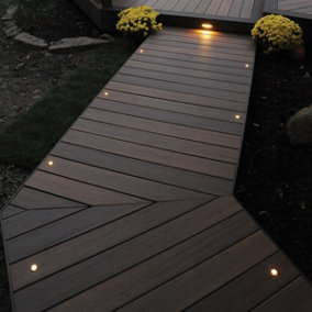 SHAY - CGC White Stainless Steel Mini Decking Or Plinth Lights