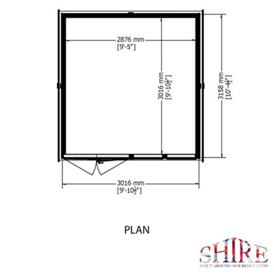 Shed Base, Assembly and Garden Studio Office Superlap Garden Studio C ...