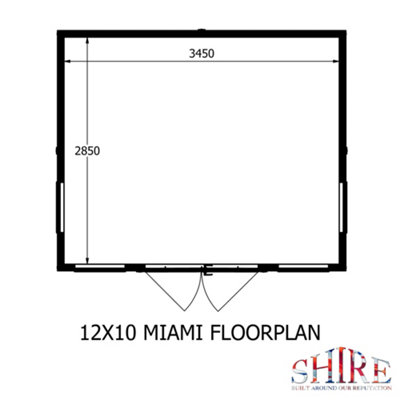 Shed Base, Assembly and Miami 9x10 Matching Garden Studio C with ...