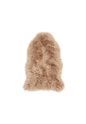 Sheepskin Mink Rug, Handmade Rug with 50mm Thickness, Luxurious Shaggy Rug for Bedroom, & Dining Room-Double (70cm X 175cm)