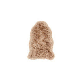 Sheepskin Mink Rug, Handmade Rug with 50mm Thickness, Luxurious Shaggy Rug for Bedroom, & Dining Room-Double (70cm X 175cm)